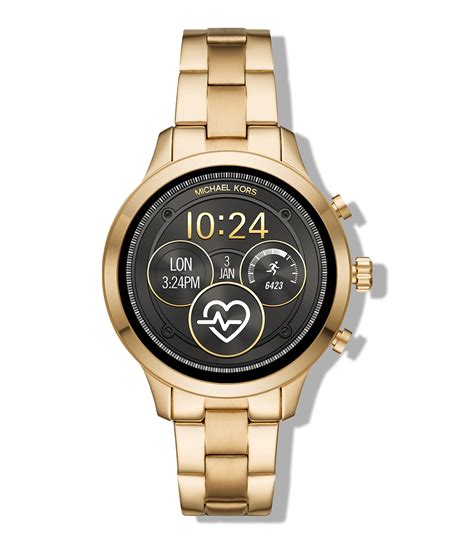 reloj michael kors smartwatch mujer precio|michael kors chronograph ladies watch.